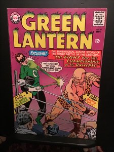 Green Lantern #39 (1965) high-grade boxing ring cover key! VF/NM Wow!