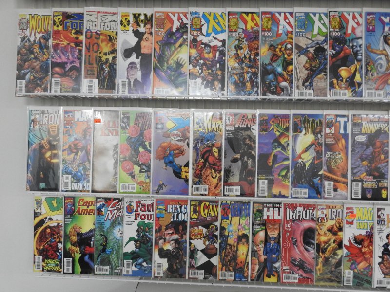 Huge Lot 130+ Comics W/ Avengers, X-Men, Spidey, Black Panther+ Avg VF+ Cond!!