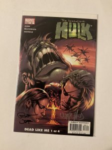 Incredible Hulk 66 Near Mint Nm Signed Jones Reinhold Marvel