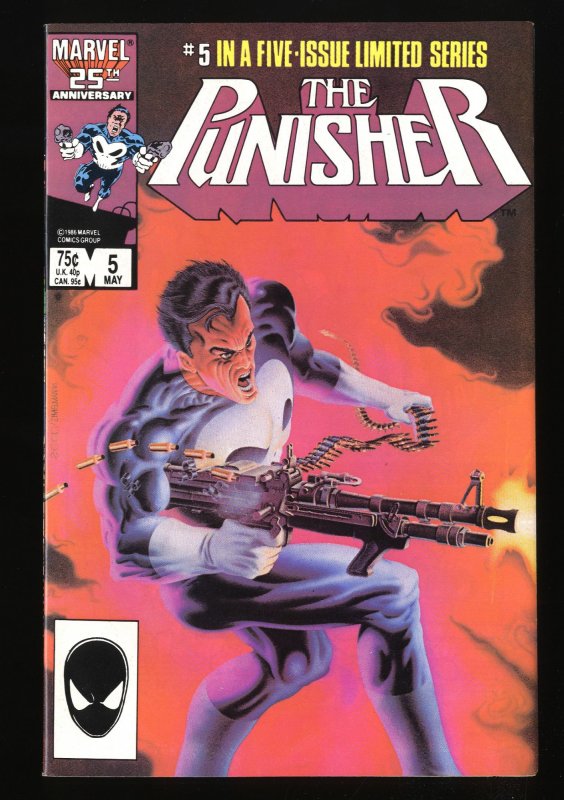 Punisher (1986) #5 VF+ 8.5