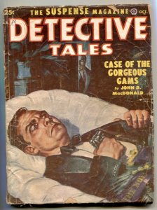 Detective Tales Pulp 10/1951-Gorgeous Gams- John D MacDonald