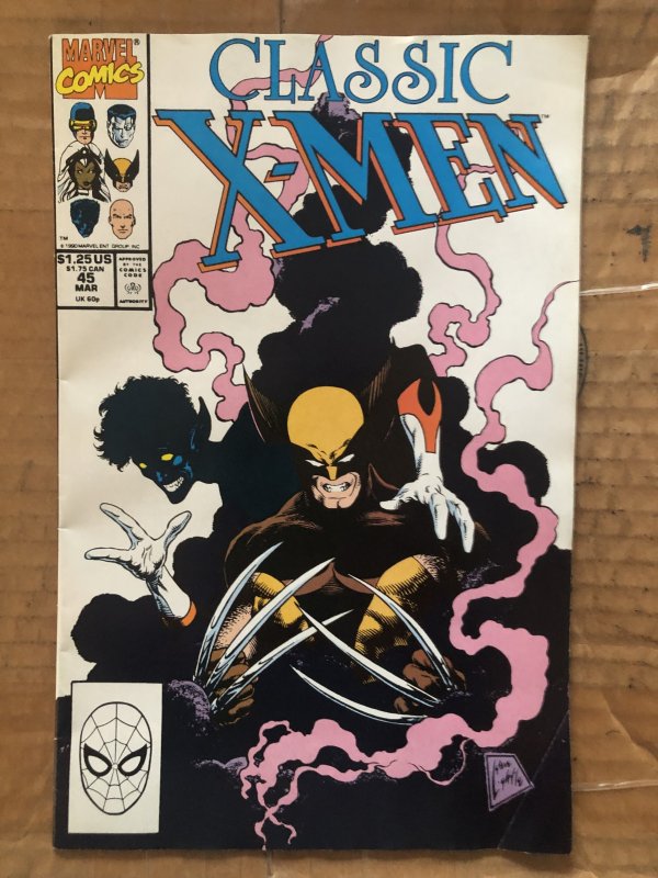 Classic X-Men #45 (1990)