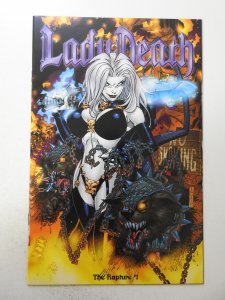 Lady Death: The Rapture #1 Dynamic Forces Cover (1999) NM- Condition! W/ COA!