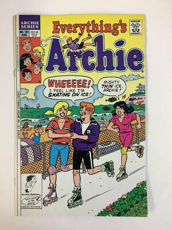 EVERYTHINGS ARCHIE (1969-1991)151 VF-NM Sep 1990 COMICS BOOK