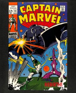 Captain Marvel (1968) #11