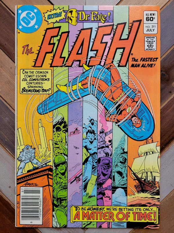 Lot of 8: FLASH Comics DC 1982-85 1st Series Infantino, Janson & Giordano Covers