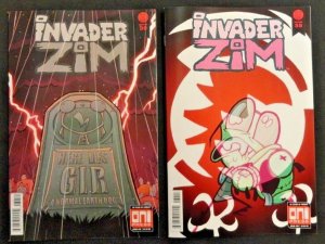 Invader Zim #38 Lot of 2 Regular Cover + Maddie C. Variant Cover Set  