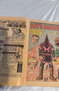 Fantastic Four #21 (1963)The hate Monger/Sgt Fury app small spine roll
