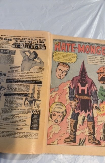 Fantastic Four #21 (1963)The hate Monger/Sgt Fury app small spine roll