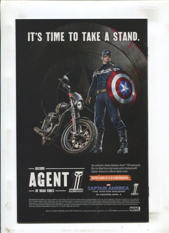 Silver Surfer #1 - Signed by Dan Slott / 1st Cameo App of Never Queen (9.2) 2014 