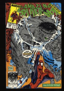 Amazing Spider-Man #328 FN/VF 7.0 vs Hulk! Todd McFarlane Art!