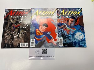 3 Action Comics DC Comic Book # 846 847 848 Superman Batman 76 CT5