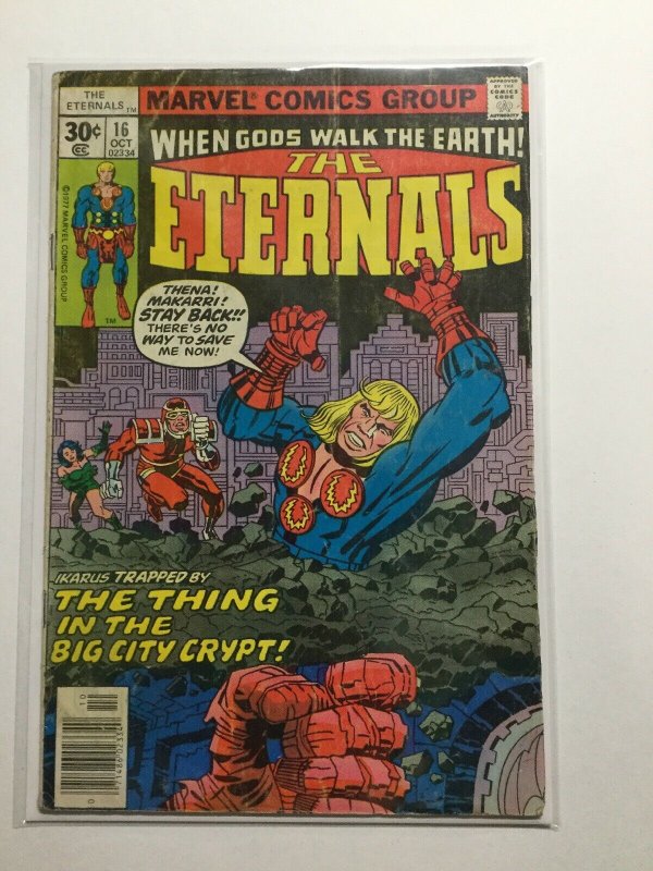 Eternals 16 Good/ Very Good Gd/ Vg 3.0 Marvel