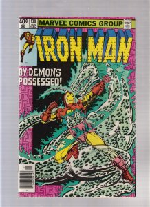 Iron Man #130 - Bob Layton Cover Art! (5.5/6.0) 1980