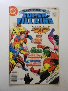 Secret Society of Super-Villains #9 (1977) FN- Condition!