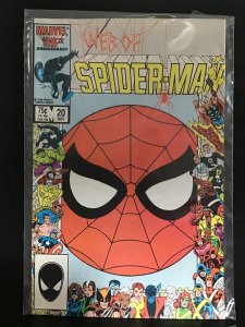 Web of Spider-Man #20 Direct Edition (1986)