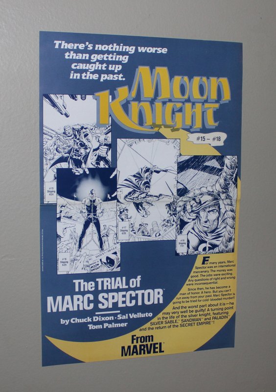 Marvel Promo Poster / MoonKnight / 1990