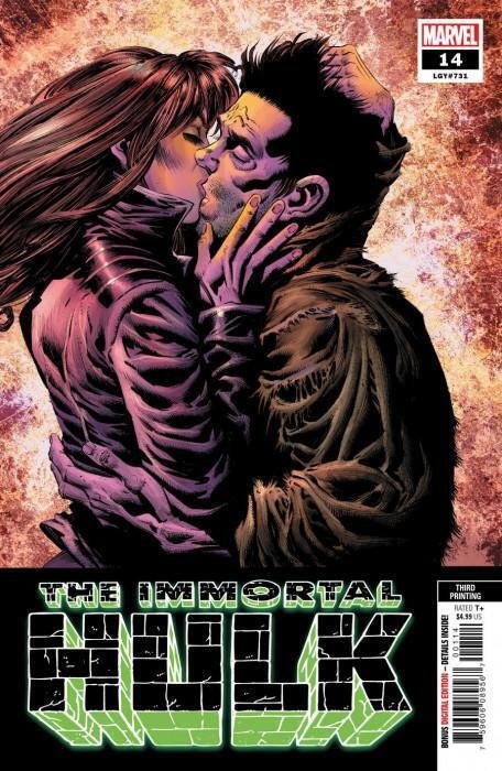 IMMORTAL HULK #14 (2019) KYLE HOTZ | THIRD PRINT | TRADE DRESS