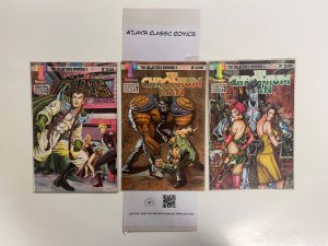 3 Indie Comics The Chromium Man # 3 7 + Doctor Chaos # 3 72 JS33