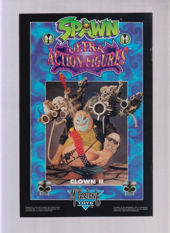 Spawn #45 - 1st Print- Todd McFarlane/Greg Capullo Cover (8/8.5) 1996