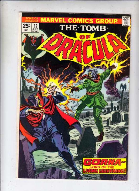 Tomb of Dracula #22 (Jul-74) VG- Affordable-Grade Dracula