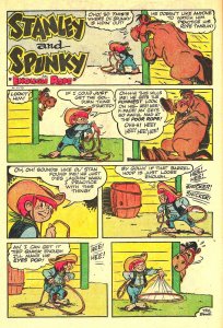 SPUNKY JUNIOR COWBOY #5 (May1951) 4.0 VG  JACK BRADBURY's Talking Horse Stanley
