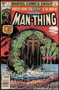 Man-Thing #1 (1979) F/VF Newsstand