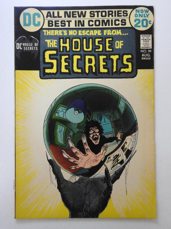 House of Secrets #99 (1972) Beyond His Imagination! Sharp Fine Condition!