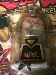 Yu-Gi-Oh Dark Magician Keychain 1996 Sealed in Package