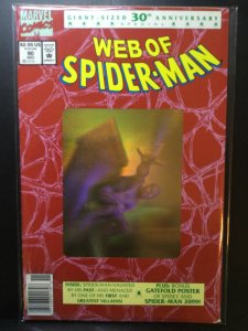 Web of Spider-Man #90 Newsstand Edition (1992)