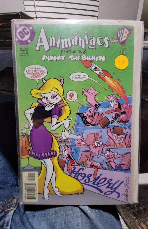 Animaniacs #54 (1999) Pinky and the Brain 