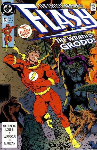 Flash (1987 series) #47, NM- (Stock photo)