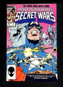 Marvel Super-Heroes Secret Wars #7 1st New Spider-Woman!