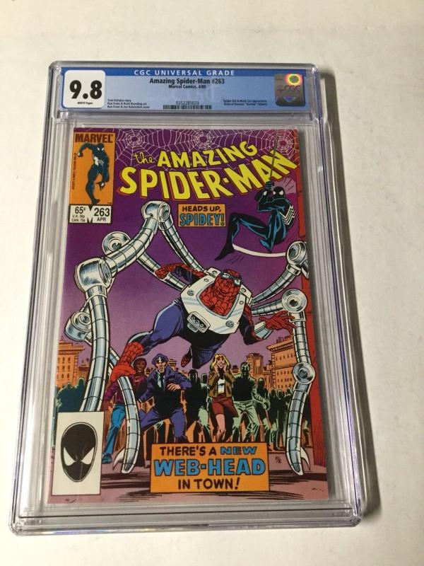 Amazing Spider-man 263 Cgc 9.8 White Pages 1st And Birth Of Normie Osborn