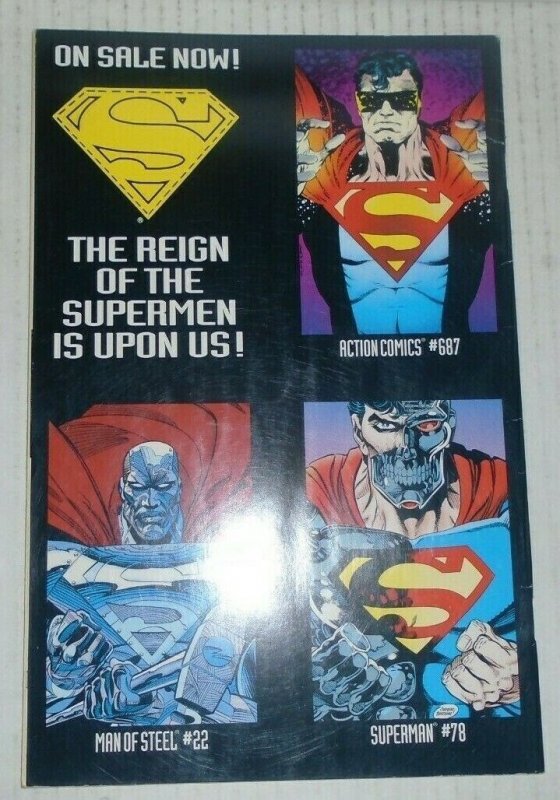 The Adventures Of SuperMan # 501 June 1993 DC Reign Of The Supermen