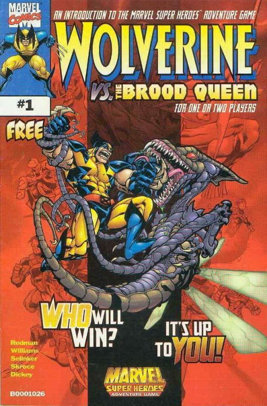 Marvel Super-Heroes: Wolverine vs. The Brood Queen #1 VF/NM; Marvel | save on sh