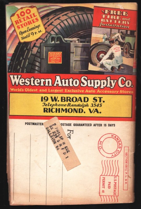 Auto Owners' Supply Catalog 1934-Western Auto-Parts-tools-accessories-radiators-