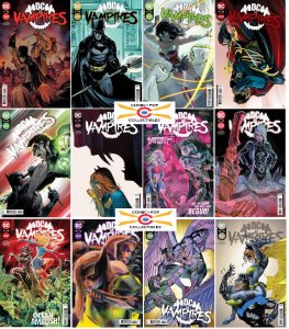 (2022) DC VS VAMPIRES #1-12 COMPLETE COVER A SET! James Tynion IV!