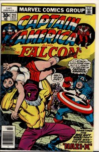 Captain America #211 (1977) Captain America and the Falcon