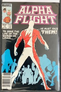 Alpha Flight #11 Newsstand Edition (1984, Marvel) NM+