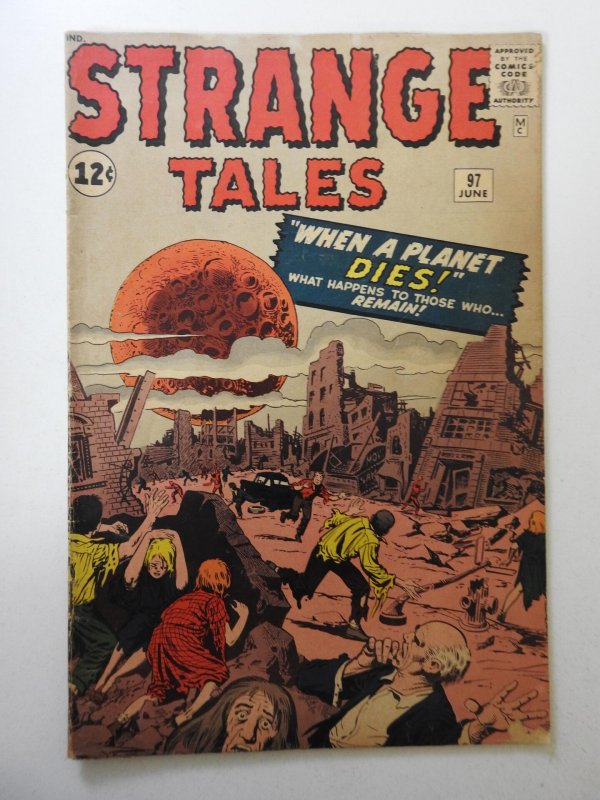 Strange Tales #97 (1962) VG- Condition! Moisture damage