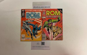 2 ROM Marvel Comics Books #21 72 2 JW11