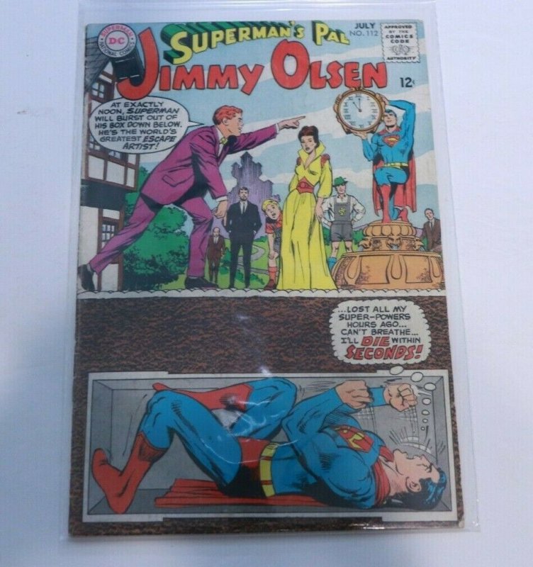 Supermans Pal Jimmy Olsen #112 DC Comics 1967 