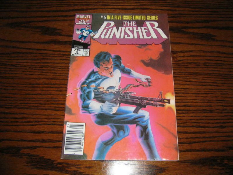 PUNISHER #5, VG, Mike Zeck, Mini Series, 1986, Marvel, more in store