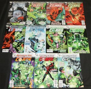 Modern DC GREEN LANTERN CORPS VOL. 2 51pc Count High Grade Comic Lot JLA