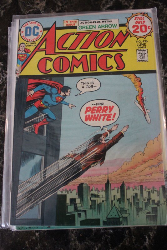 Action Comics #436 (DC, 1974) Condition: VG