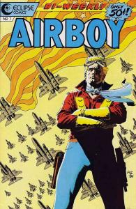 Airboy #7 VF ; Eclipse | Chuck Dixon Paul Gulacy