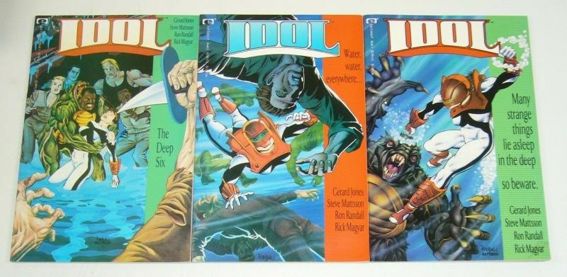 Idol #1-3 VF/NM complete series - gerard jones - steve mattsson - ron randall