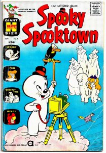 SPOOKY SPOOKTOWN #1 (Sept1961) 4.0 VG  The Tuff Little Ghost!  Wendy & Nightmare