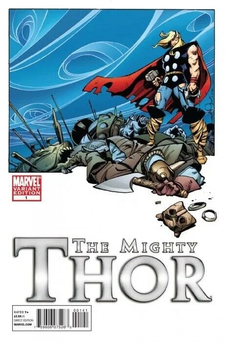 The Mighty Thor #1 Set of Three Covers NEAR MINT.